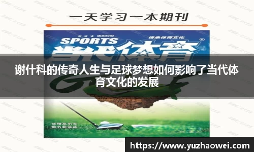 谢什科的传奇人生与足球梦想如何影响了当代体育文化的发展
